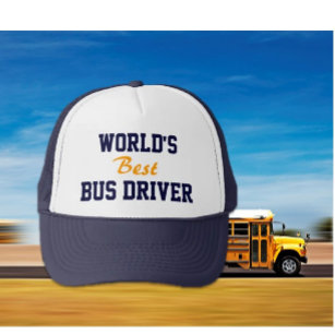 Best seller! World's best bus driver cap キャップ