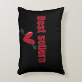 Best Sellers Valentine Heart Arrow T-Shirt アクセントクッション (正面(垂直))