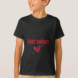 Best Sellers Valentine Heart Arrow T-Shirt Tシャツ