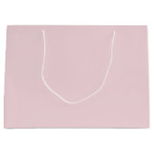 Best selling Blush Pink  ラージペーパーバッグ (正面)
