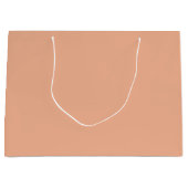 Best selling Blushing Peach  ラージペーパーバッグ (正面)