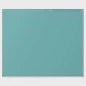Best selling Deep Aquamarine Wrapping Paper ラッピングペーパー (フラット)