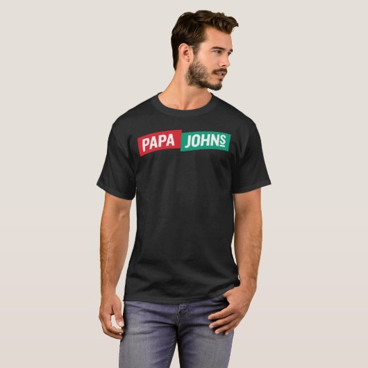 Best Selling - Papa Johns Merchandise Essential T- Tシャツ (正面フル)