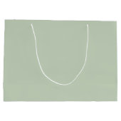 Best selling Sage Green  ラージペーパーバッグ (裏面)