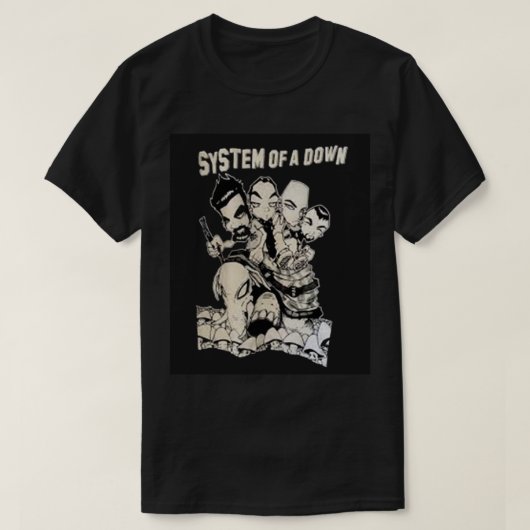 best selling system of a down          tシャツ (デザイン正面)