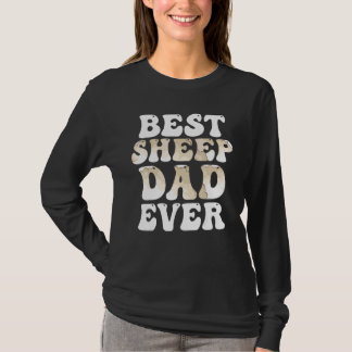 Best Sheep Dad Ever Father Sheep Tシャツ