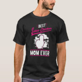 Best Silkie Chicken Mom Ever   Tシャツ (正面)