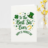Best Sis St Patricks Day Card カード (黄色い花)