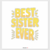 Best Sister Ever シール (シート)