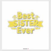 Best Sister Ever シール (シート)