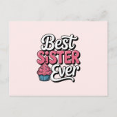 Best Sister ever ポストカード (正面)