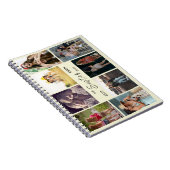 Best Sister Ever – 8 Photo Collage Notebook ノートブック (右側)