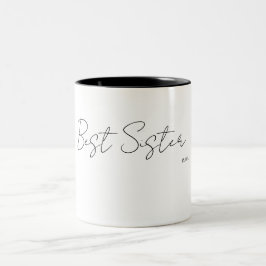Best Sister – Friendship Mug ツートーンマグカップ