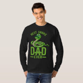 Best Snake Dad Ever Snake Owner Snake  Snakes Tシャツ (正面フル)