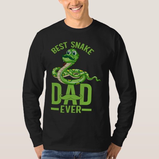 Best Snake Dad Ever Snake Owner Snake  Snakes Tシャツ (正面)