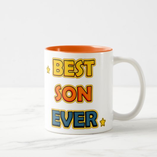 Best Son ever ツートーンマグカップ (右)