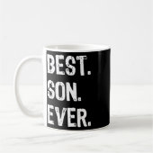 Best Son Ever Funny Family Cool コーヒーマグカップ (左)