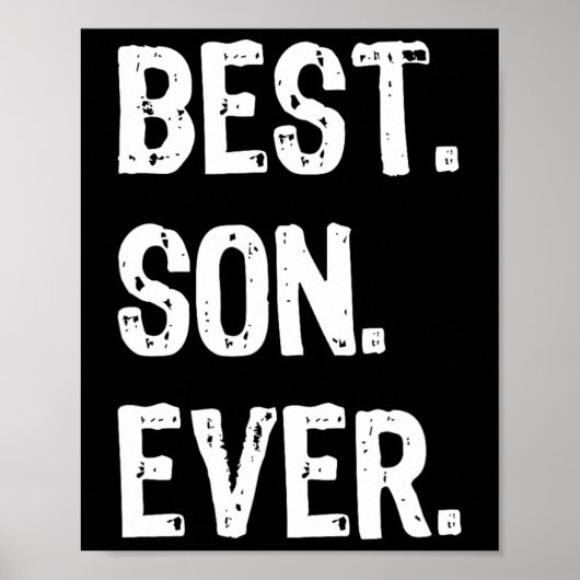 Best Son Ever Funny Family Cool  ポスター (正面)
