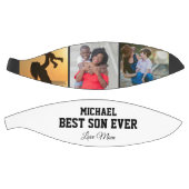 Best Son Ever Valentines Day From Mom Dad Sports バスケットボール (パネル)