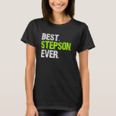 Best Step Son Ever Cool  StepSon Tシャツ (正面)