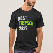 Best Step Son Ever Cool  StepSon Tシャツ (正面)