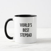 Best Stepdad Ever Mug Bonus Dad Father's Day Gift マグカップ (左)