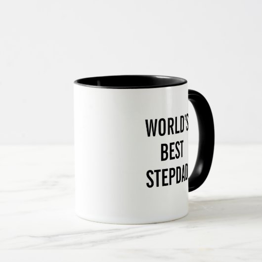 Best Stepdad Ever Mug Bonus Dad Father's Day Gift マグカップ (正面右)