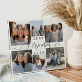 Best Stepmom Ever Personalized Photo Collage Gift フォトプラーク