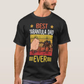 Best Tarantula Dad  pet Tシャツ (正面)