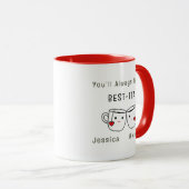 Best-Tea Personalised Friendship マグカップ (正面右)