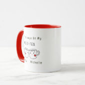 Best-Tea Personalised Friendship マグカップ (正面左)