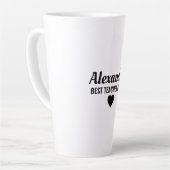 Best Teacher カフェラテマグ (左アングル)