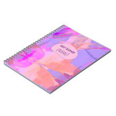 Best Teacher – Abstract Design Personalized ノートブック (左側)