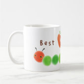 Best Teacher Caterpillar Mug  コーヒーマグカップ (左)