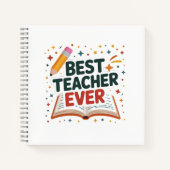 Best Teacher Ever ノートブック (正面)