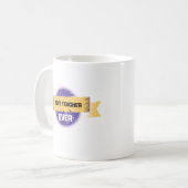 Best Teacher Ever Gift Item コーヒーマグカップ (正面左)