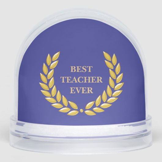Best Teacher Ever & Laurel Wreath on Deep Blue (正面)
