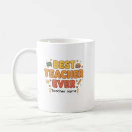 best teacher ever mugs コーヒーマグカップ