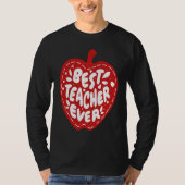 Best Teacher Ever Tシャツ (正面)