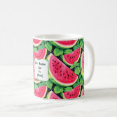 Best Teacher Ever – Watermelon Coffee Mug コーヒーマグカップ (正面右)