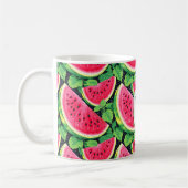Best Teacher Ever – Watermelon Coffee Mug コーヒーマグカップ (左)