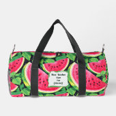 Best Teacher Ever – Watermelon Duffle Bag ダッフルバッグ (裏面)