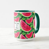 Best Teacher Ever – Watermelon Mug マグカップ (正面右)