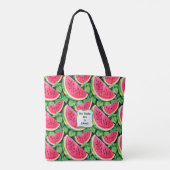 Best Teacher Ever – Watermelon Tote Bag トートバッグ (裏面)