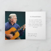 Best Teacher Floral Greeting カード (内部)