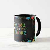 Best Teacher Thank You Personalized マグカップ (正面右)