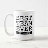 Best Team Ever | Employee Appreciation | Coworker コーヒーマグカップ (左)