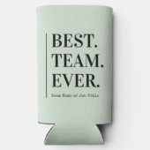 Best Team Ever Employee Appreciation Gift  スリム缶クーラー (裏面)