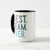 Best Team Ever | Fun Modern Team Appreciation マグカップ (正面左)