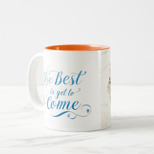 Best time coffe Mug ツートーンマグカップ (正面左)